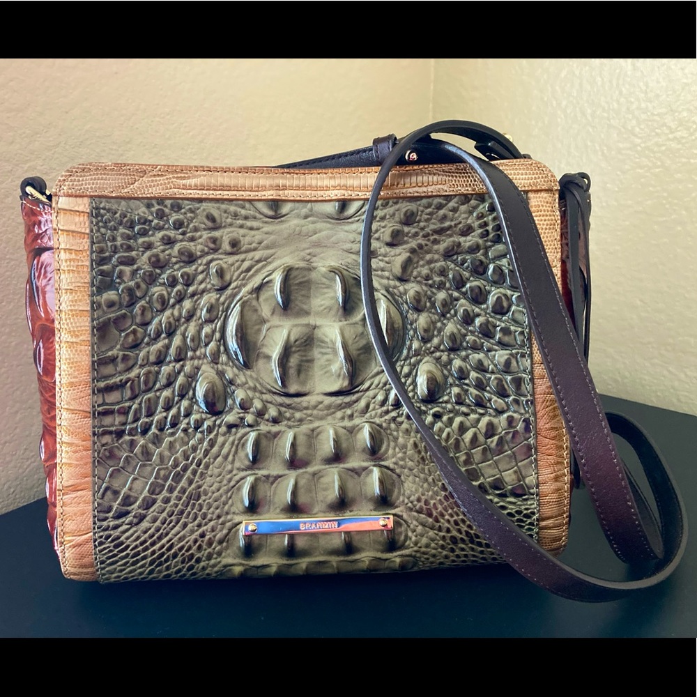 Brahmin Leather Crossbody bag Hillary